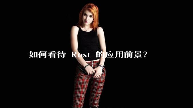 如何看待 Rust 的应用前景？