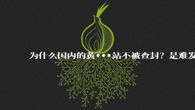 为什么国内的黄***站不被查封？是难发现吗？