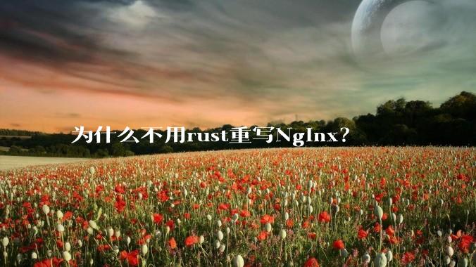 为什么不用rust重写Nginx？