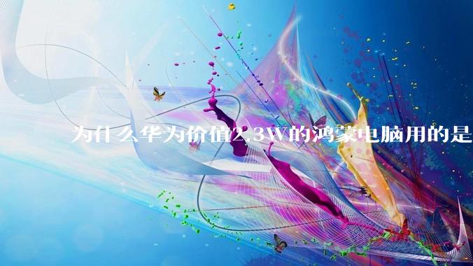 为什么华为价值2.3W的鸿蒙电脑用的是美国西数的SN740固态硬盘？