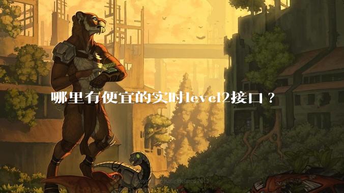 哪里有便宜的实时level2接口?