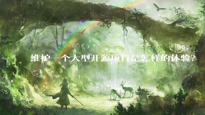 维护一个大型开源项目是怎样的体验？