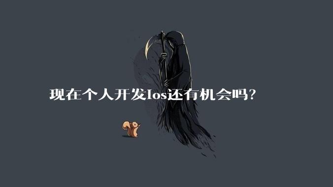 现在个人开发ios还有机会吗？