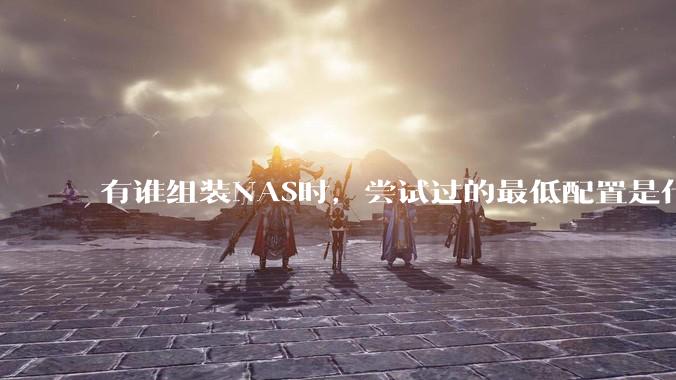 有谁组装NAS时，尝试过的最低配置是什么？