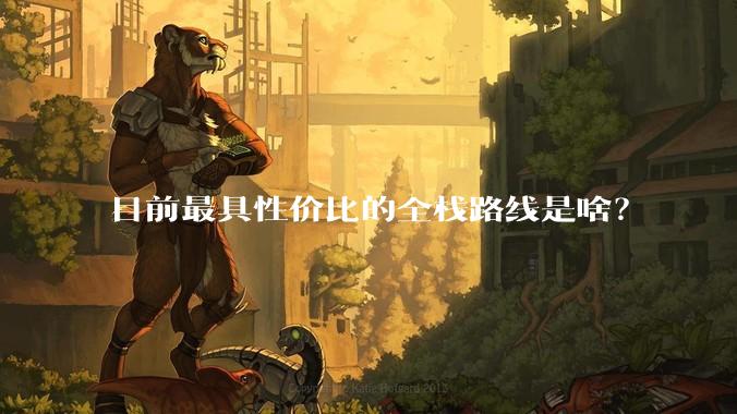 目前最具性价比的全栈路线是啥？