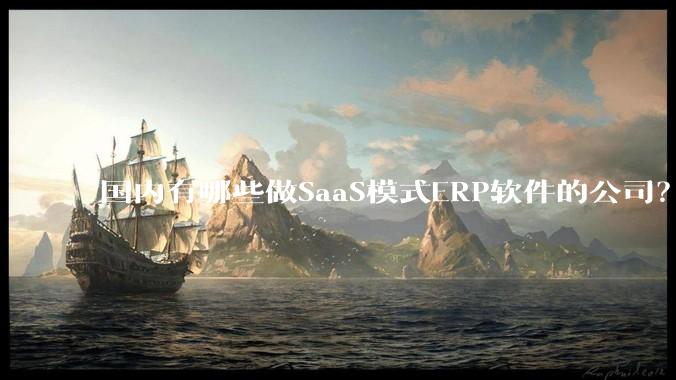 国内有哪些做SaaS模式ERP软件的公司？
