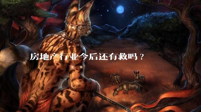 房地产行业今后还有救吗?