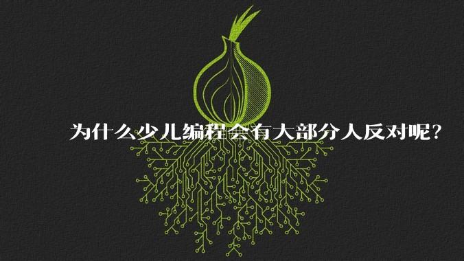 为什么少儿编程会有大部分人反对呢？