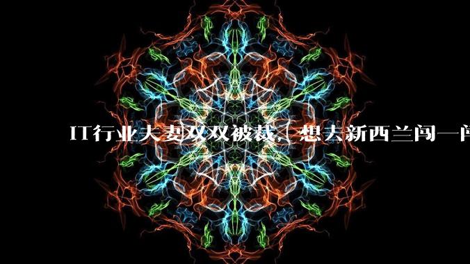 IT行业夫妻双双被裁，想去新西兰闯一闯可以吗？