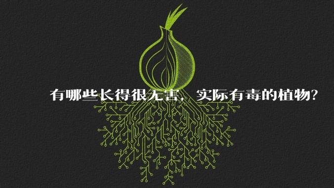 有哪些长得很无害，实际有毒的植物？