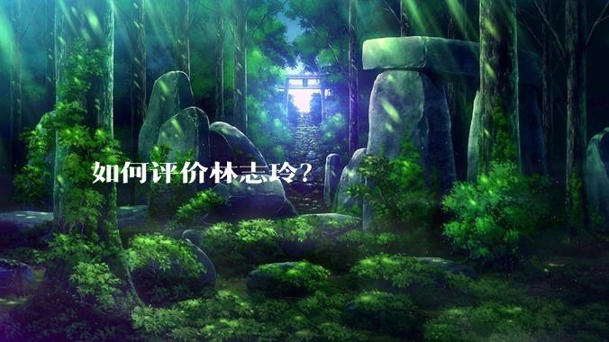 如何评价林志玲？