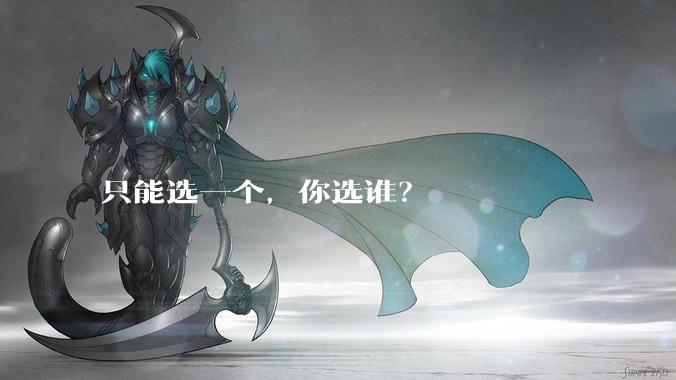 只能选一个，你选谁？