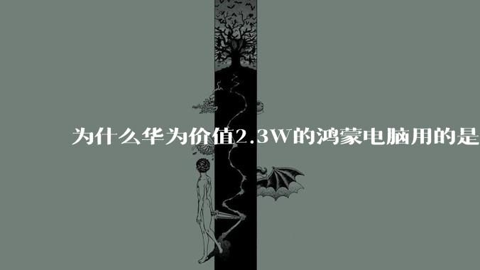 为什么华为价值2.3W的鸿蒙电脑用的是美国西数的SN740固态硬盘？