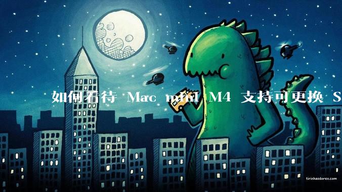 如何看待 Mac mini M4 支持可更换 SSD？
