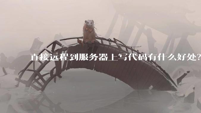 直接远程到服务器上写代码有什么好处？