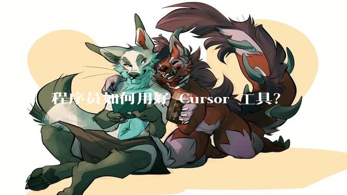 程序员如何用好 Cursor 工具？