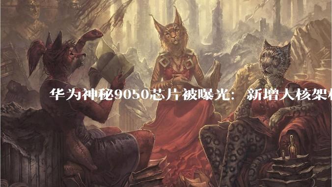 华为神秘9050芯片被曝光：新增大核架构+国产封装工艺，散热技术同步升级_Pura_系列_设计