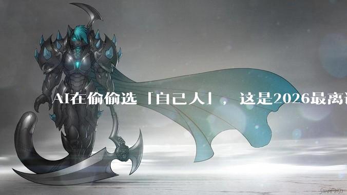 AI在偷偷选「自己人」，这是2026最离谱的求职歧视_简历_DeepSeek-V_模型