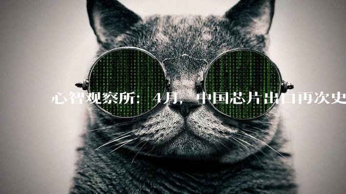 心智观察所：4月，中国芯片出口再次史诗级爆发_全球_价格_同比增长