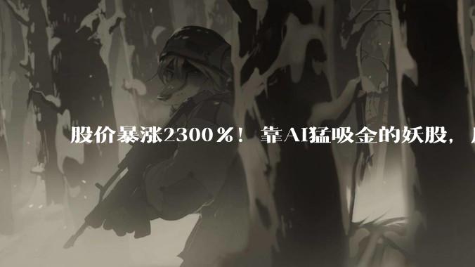 股价暴涨2300%！靠AI猛吸金的妖股，反手骂大模型都是“泔水”_该公司_企业_业务