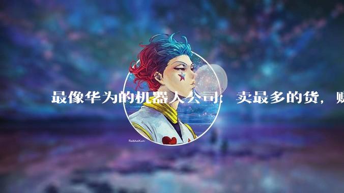 最像华为的机器人公司：卖最多的货，赚最快的钱_智元_宇树_人形