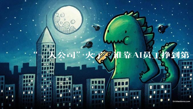 “一人公司”火了，谁靠AI员工挣到第一桶金？_瑞瑞_创业_Annalee