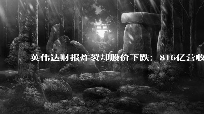 英伟达财报炸裂却股价下跌：816亿营收，为何喂不饱华尔街？_硅谷_同比增长_Agentic
