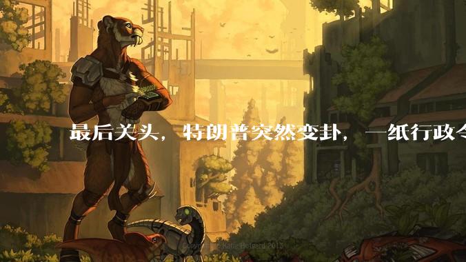 最后关头，特朗普突然变卦，一纸行政令，大批外资流向中国硬科技_政策_美国_全球资本