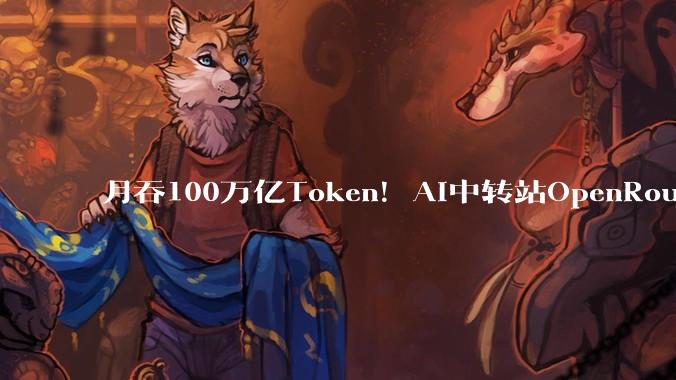 月吞100万亿Token！AI中转站OpenRouter赚爆了_模型_Atallah_tokens