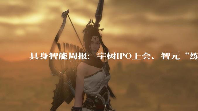 具身智能周报：宇树IPO上会、智元“练小号”拆出独角兽_机器人_科技_人形