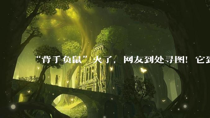 “背手负鼠”火了，网友到处寻图！它到底什么来头？_北美_动物_老鼠