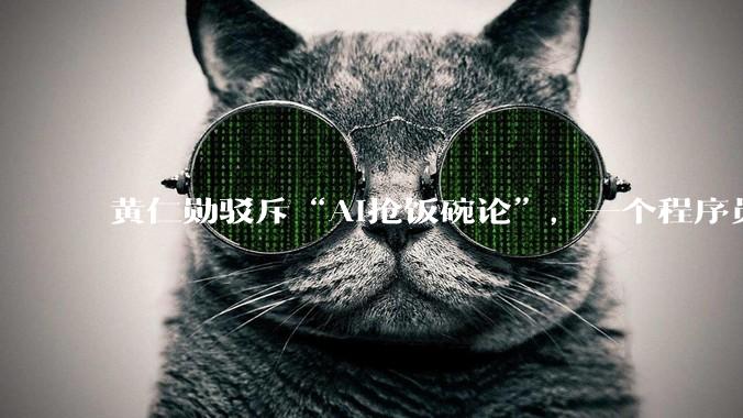 黄仁勋驳斥“AI抢饭碗论”，一个程序员顶仨咋还能裁员_机器人_人形_宇树