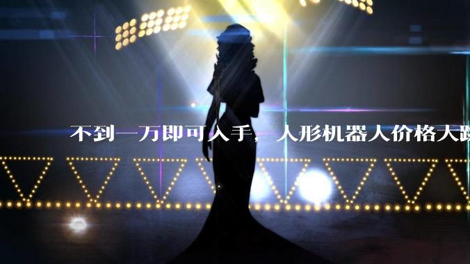 不到一万即可入手，人形机器人价格大跳水_宇树_产品_租赁