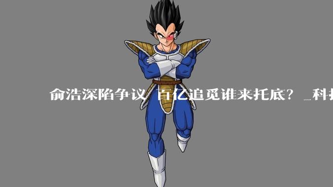 俞浩深陷争议 百亿追觅谁来托底？_科技_公司_基金