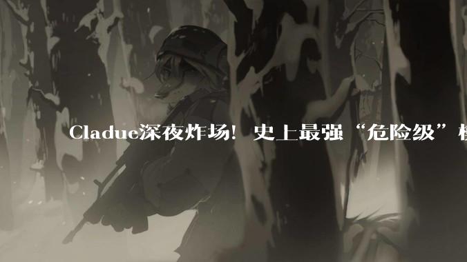 Cladue深夜炸场！史上最强“危险级”模型发布，但价格更逆天_Fable_Mythos_Project