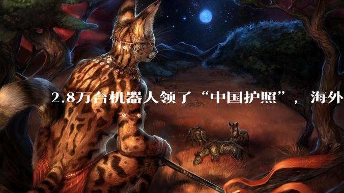 2.8万台机器人领了“中国护照”，海外认吗？_标准化_编码_全国
