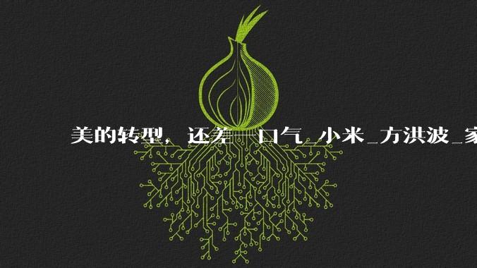 美的转型，还差一口气_小米_方洪波_家电