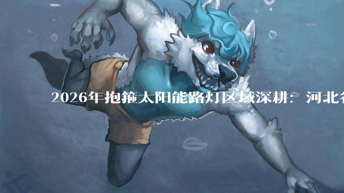 2026年抱箍太阳能路灯区域深耕：河北谷瑞思光电实践_产品_照明_项目