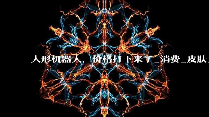 人形机器人，价格打下来了_消费_皮肤_电子