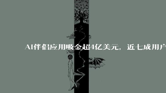 AI伴侣应用吸金超4亿美元，近七成用户向人类伴侣隐瞒使用行为_ChatGPT_Emochi_数据