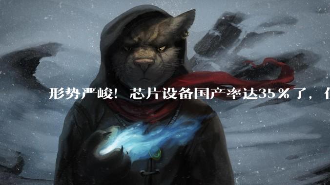 形势严峻！芯片设备国产率达35%了，但光刻机依然不到5%_中国_nm_生产线