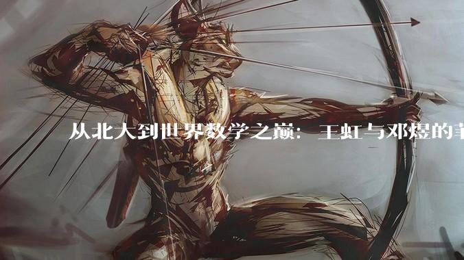 从北大到世界数学之巅：王虹与邓煜的菲尔兹奖之路_问题_方程_时间