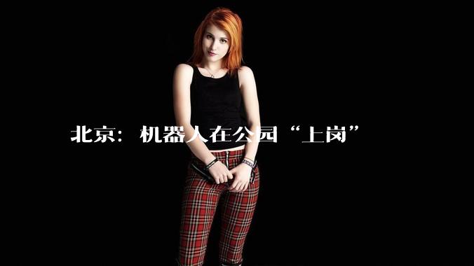 北京：机器人在公园“上岗”