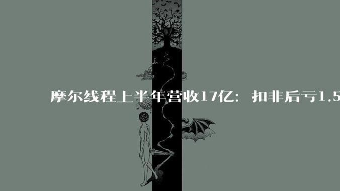 摩尔线程上半年营收17亿：扣非后亏1.5亿 市值2810亿 筹备港股上市_合伙_公司_持股