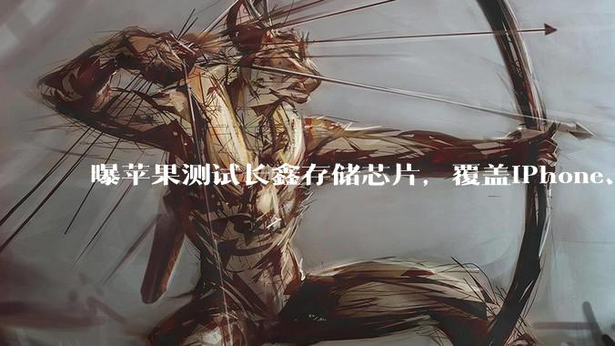 曝苹果测试长鑫存储芯片，覆盖iPhone、MacBook两大产品线_美国对_产能_全球