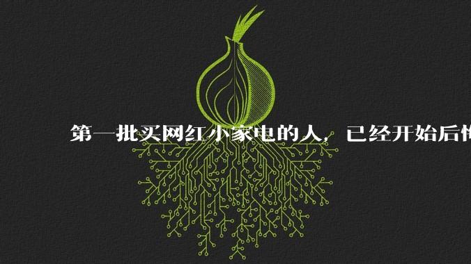第一批买网红小家电的人，已经开始后悔了。_小熊_电器_需求