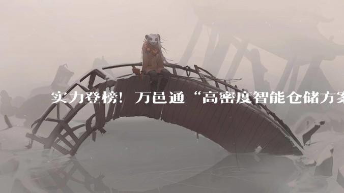 实力登榜！万邑通“高密度智能仓储方案”入选2026年《财富》中国最佳设计榜 - *