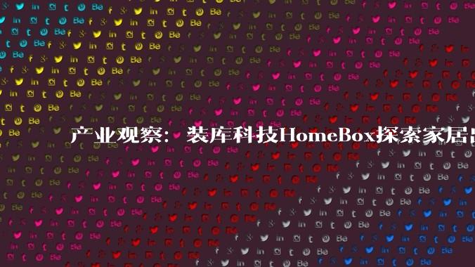 产业观察：装库科技HomeBox探索家居出海城市合伙人运营路径 - *