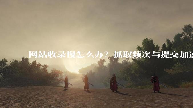 网站收录慢怎么办？抓取频次与提交加速方法 - *
