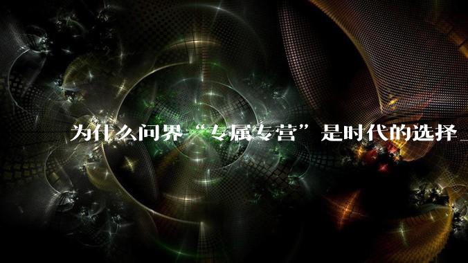 为什么问界“专属专营”是时代的选择_品牌_赛力斯_市场